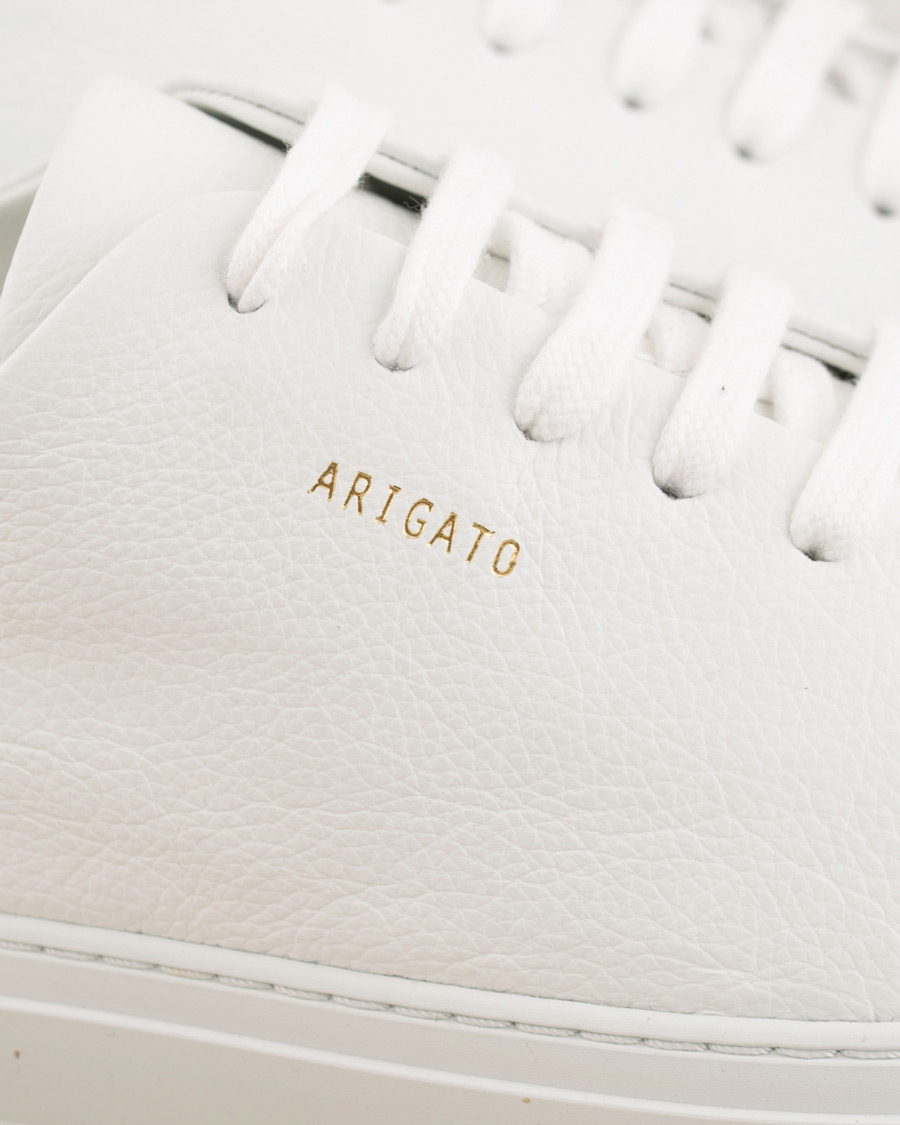 Herre | Axel Arigato Cap Toe Sneaker White Leather | Axel Arigato | Cap Toe Sneaker White Leather