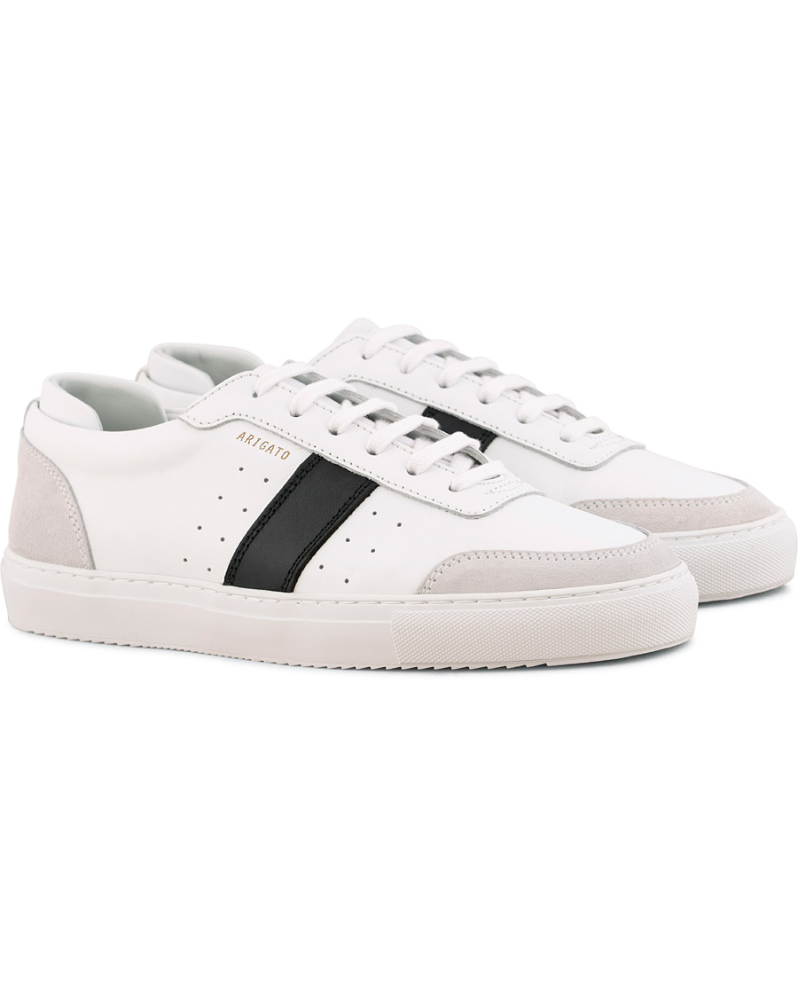 Herre | Axel Arigato Dunk Sneaker White Leather/Black | Axel Arigato | Dunk Sneaker White Leather/Black