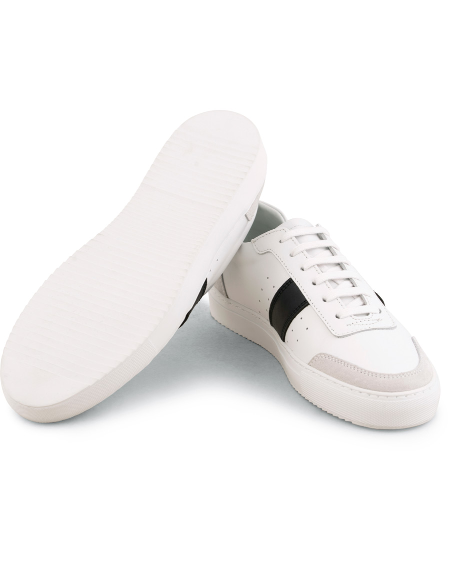 Herre | Axel Arigato Dunk Sneaker White Leather/Black | Axel Arigato | Dunk Sneaker White Leather/Black