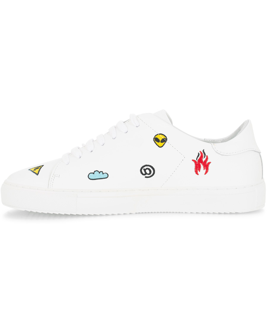 Herre | Axel Arigato Clean 90 Emoji Sneaker White Leather | Axel Arigato | Clean 90 Emoji Sneaker White Leather