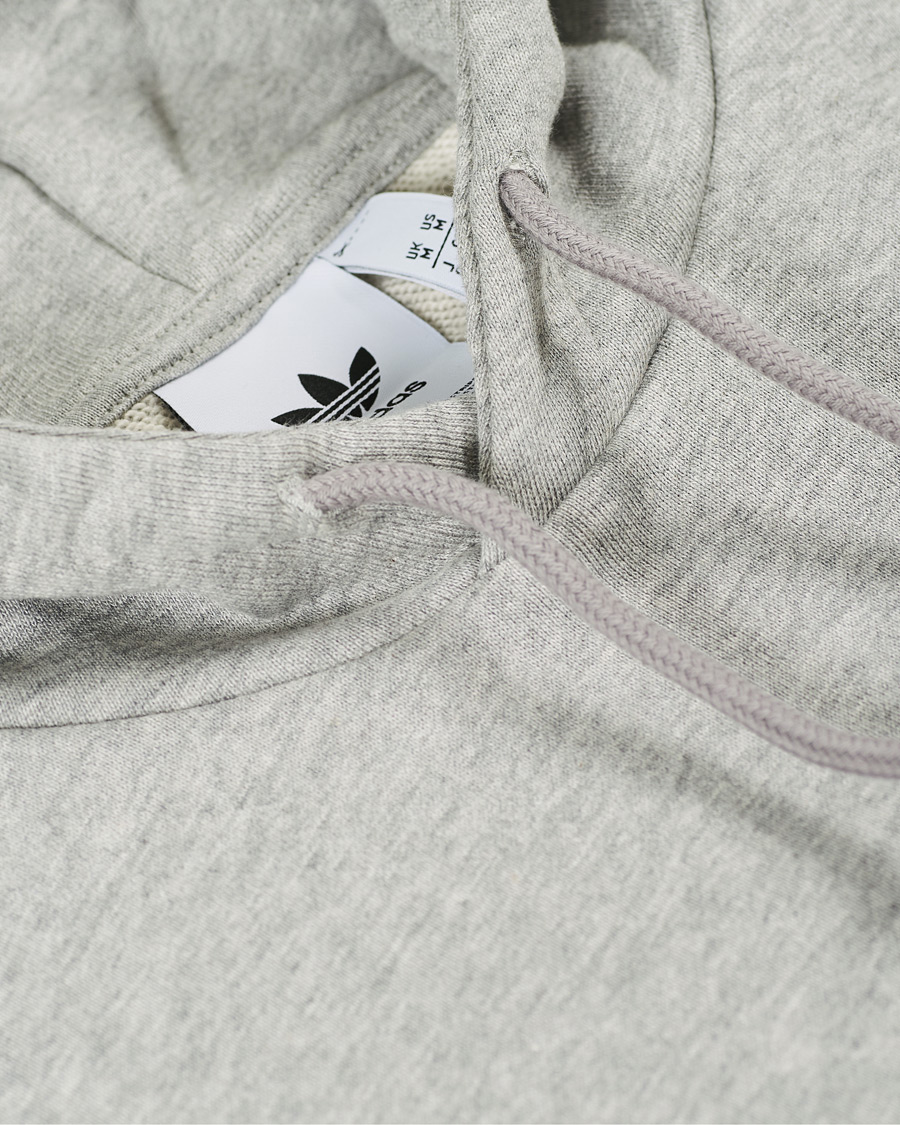 Herre | Gensere | adidas Originals | Trefoil Hoodie Grey Melange