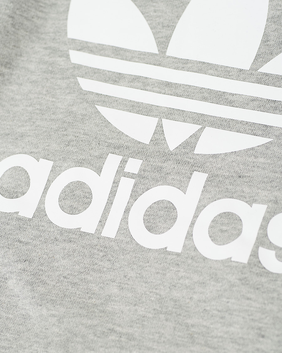 Herre | Gensere | adidas Originals | Trefoil Hoodie Grey Melange