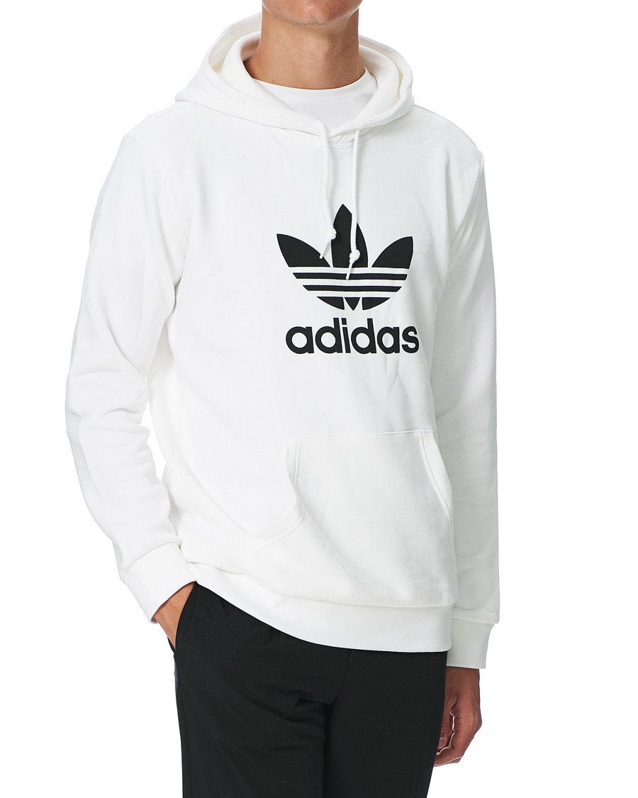 Herre | Gensere | adidas Originals | Trefoil Hoodie White