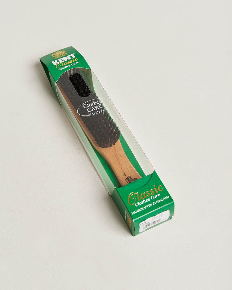 Herre | Pleie av plagg | Kent Brushes | Small Cherry Wood Clothing Brush
