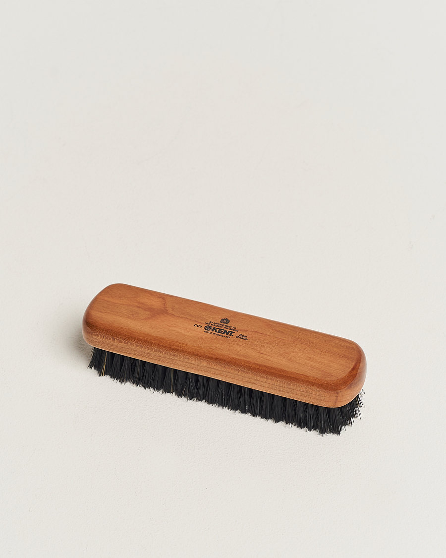Herre | Til hjemmet | Kent Brushes | Small Cherry Wood Travel Clothing Brush