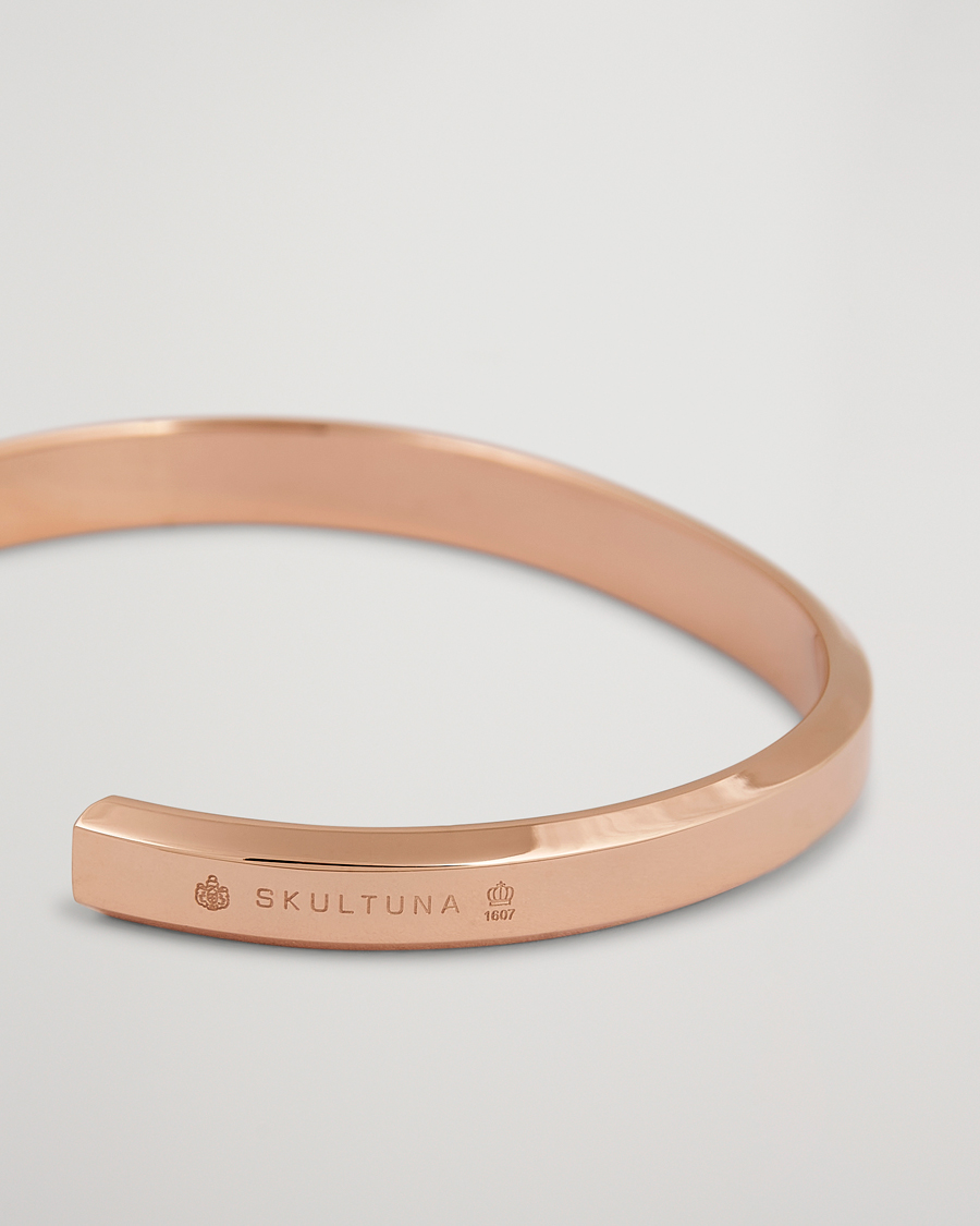 Men | Jewellery | Skultuna | Icon Cuff Rose Gold