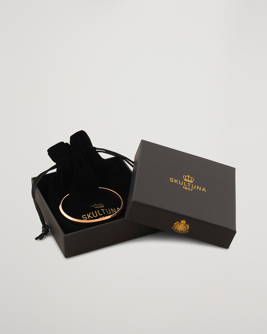 Herre | Smykker | Skultuna | Icon Cuff Rose Gold