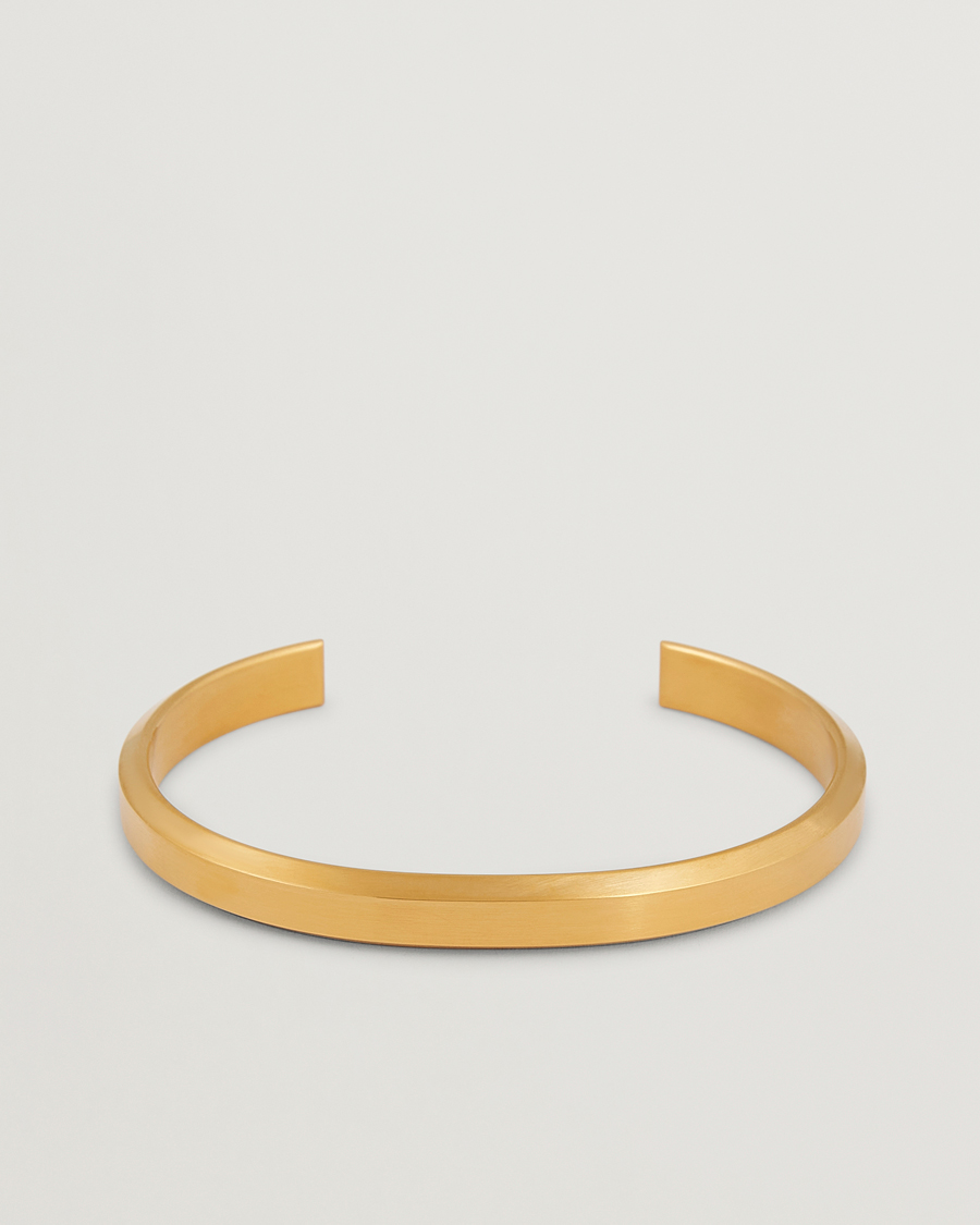 Herre | Smykker | Skultuna | Icon Cuff Matte Gold
