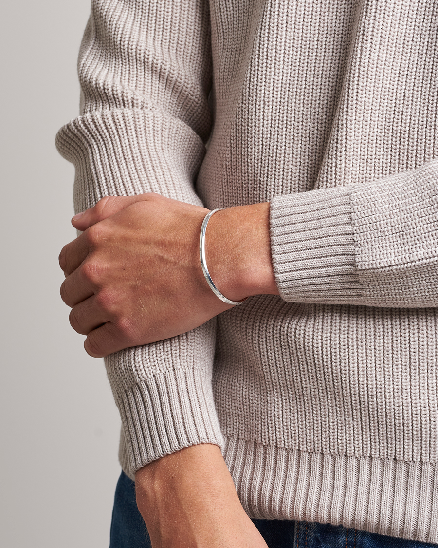 Herre | Smykker | Skultuna | Icon Cuff Thin Polished Steel