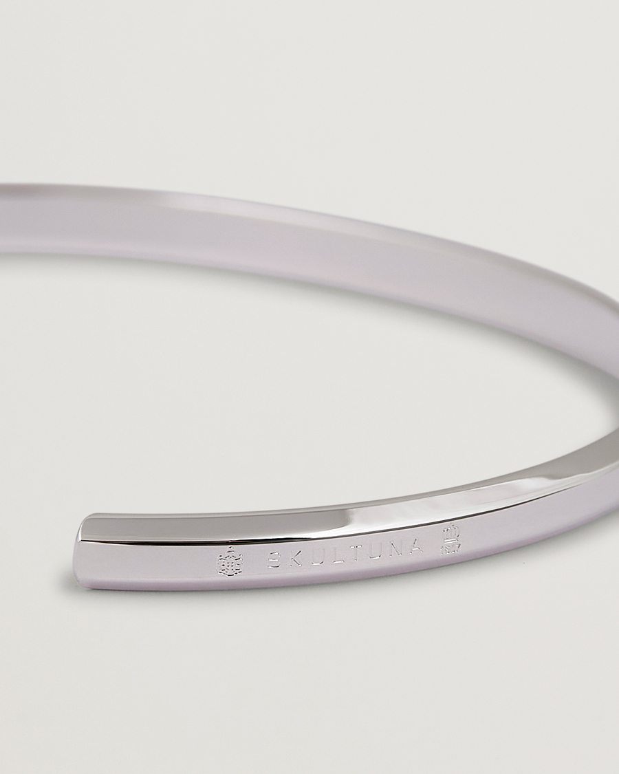 Herre | Smykker | Skultuna | Icon Cuff Thin Polished Steel