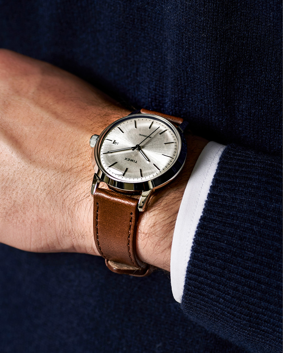 Herre | Timex Marlin Automatic 40mm Silver Dial | Timex | Marlin Automatic 40mm Silver Dial