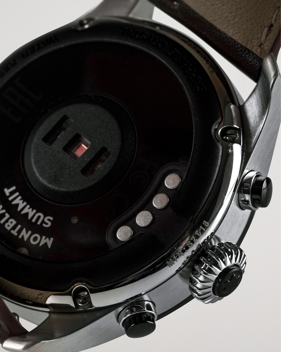 Herre | | Montblanc | Summit2 42mm Smartwatch Steel Bicolor / Brown Calf