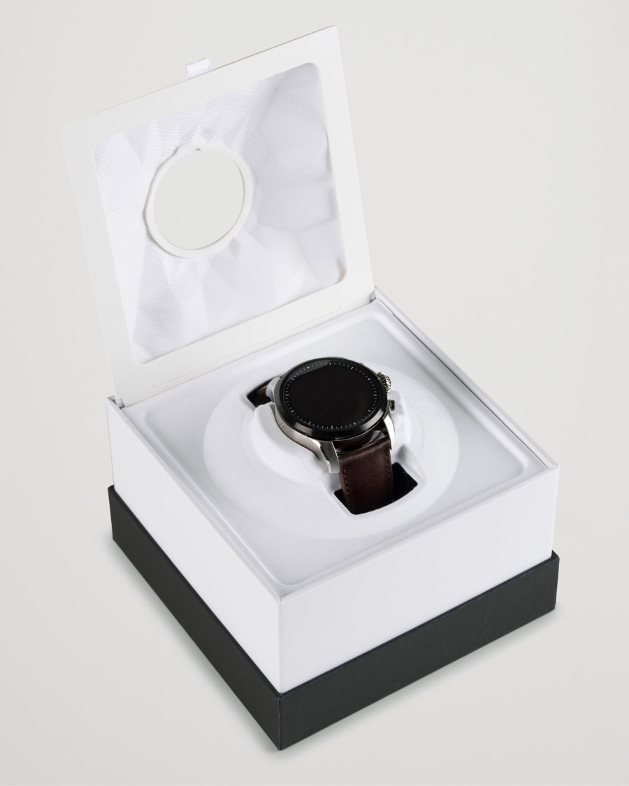 Herre | | Montblanc | Summit2 42mm Smartwatch Steel Bicolor / Brown Calf