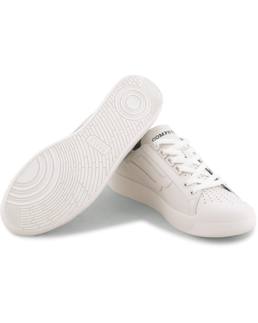 Herre | Bally New Competition Sneaker White Calf | Bally | New Competition Sneaker White Calf