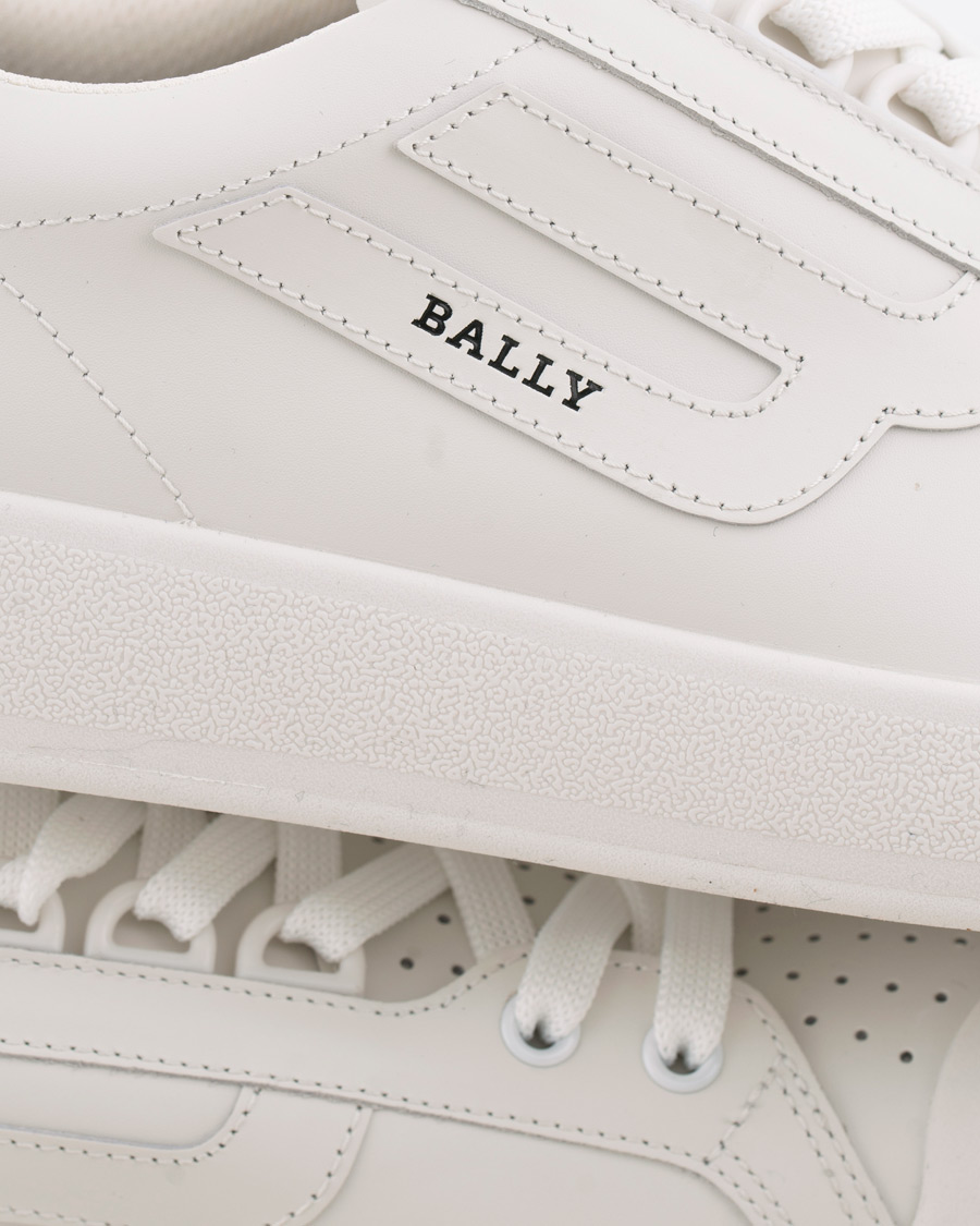 Herre | Bally New Competition Sneaker White Calf | Bally | New Competition Sneaker White Calf