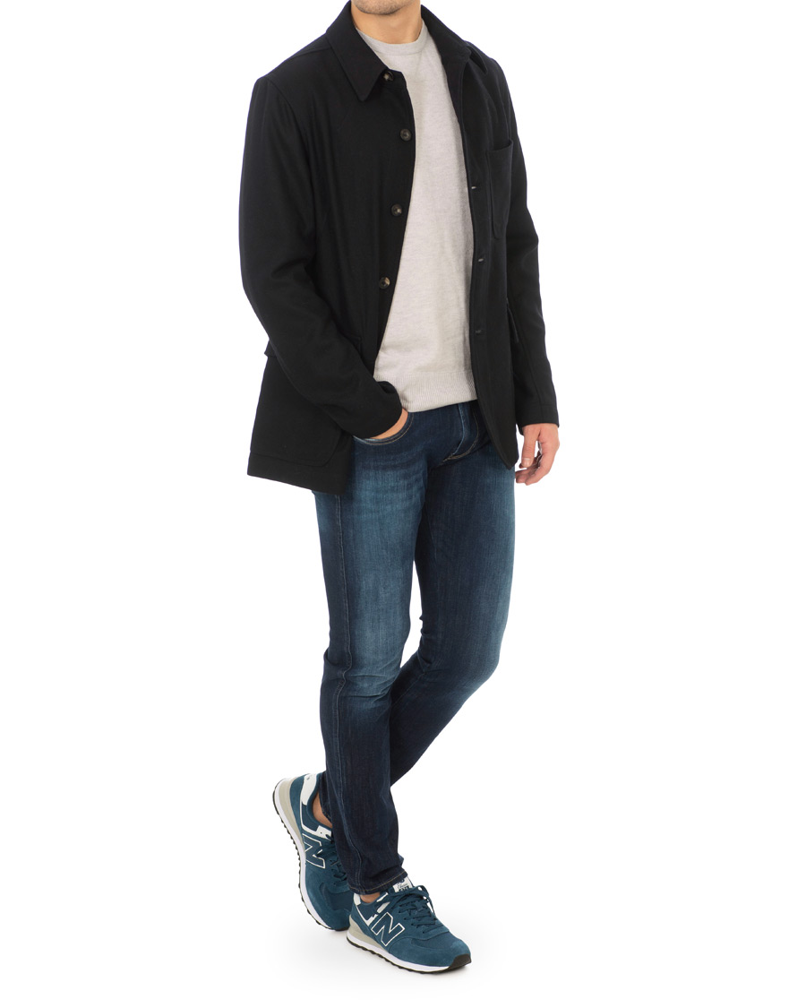 Herre | New Balance 574 Running Sneaker Navy | New Balance | 574 Running Sneaker Navy