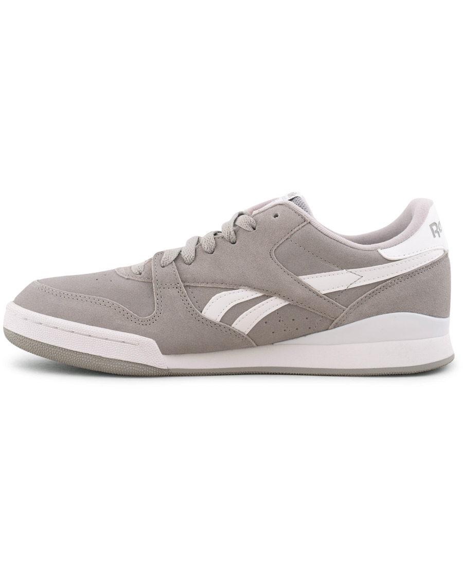 Herre | Reebok Phase 1 Pro Mu Low Sneaker Grey Suede | Reebok | Phase 1 Pro Mu Low Sneaker Grey Suede