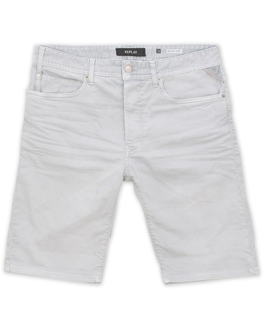 Herre | Shorts | Replay | Anbass Jeanshorts Light Grey