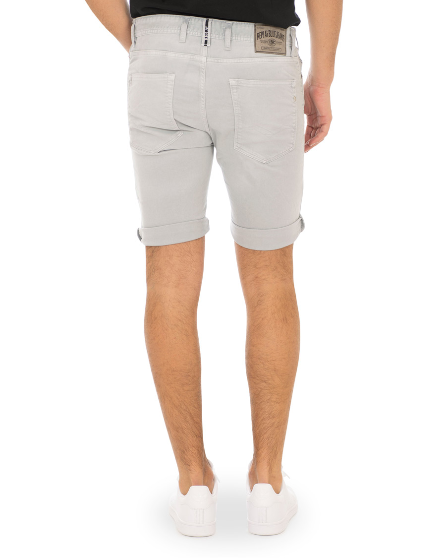 Herre | Shorts | Replay | Anbass Jeanshorts Light Grey