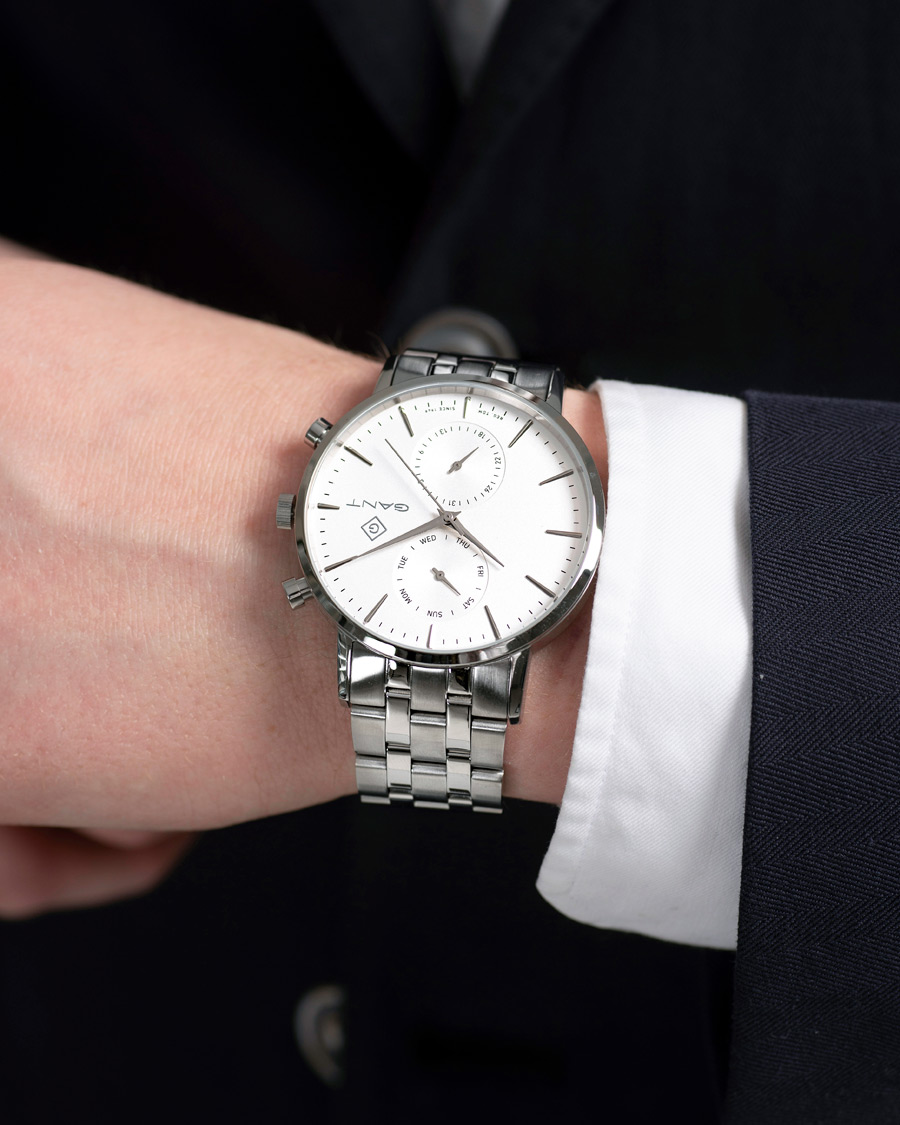 Herre | GANT Park Hill Day Date II Silver | GANT | Park Hill Day Date II Silver