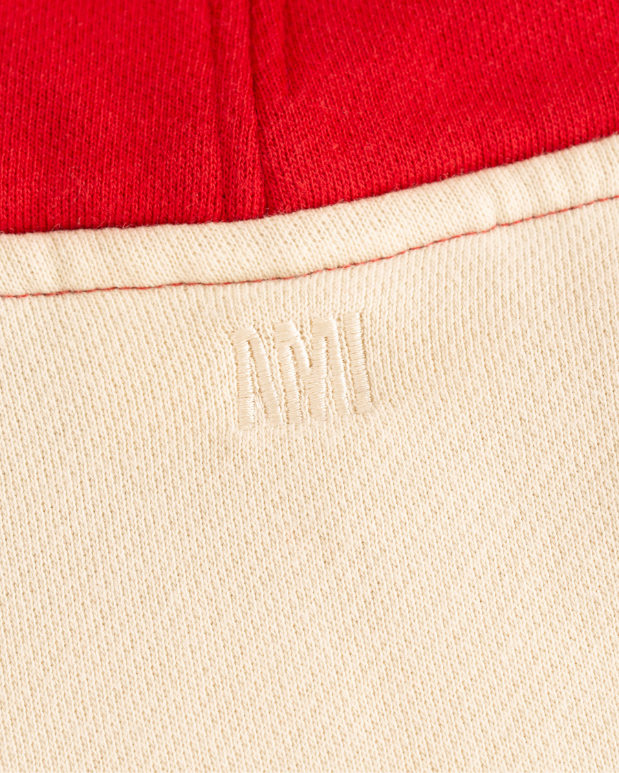 Herre | Gensere | AMI | Retro Hoodie Red/White
