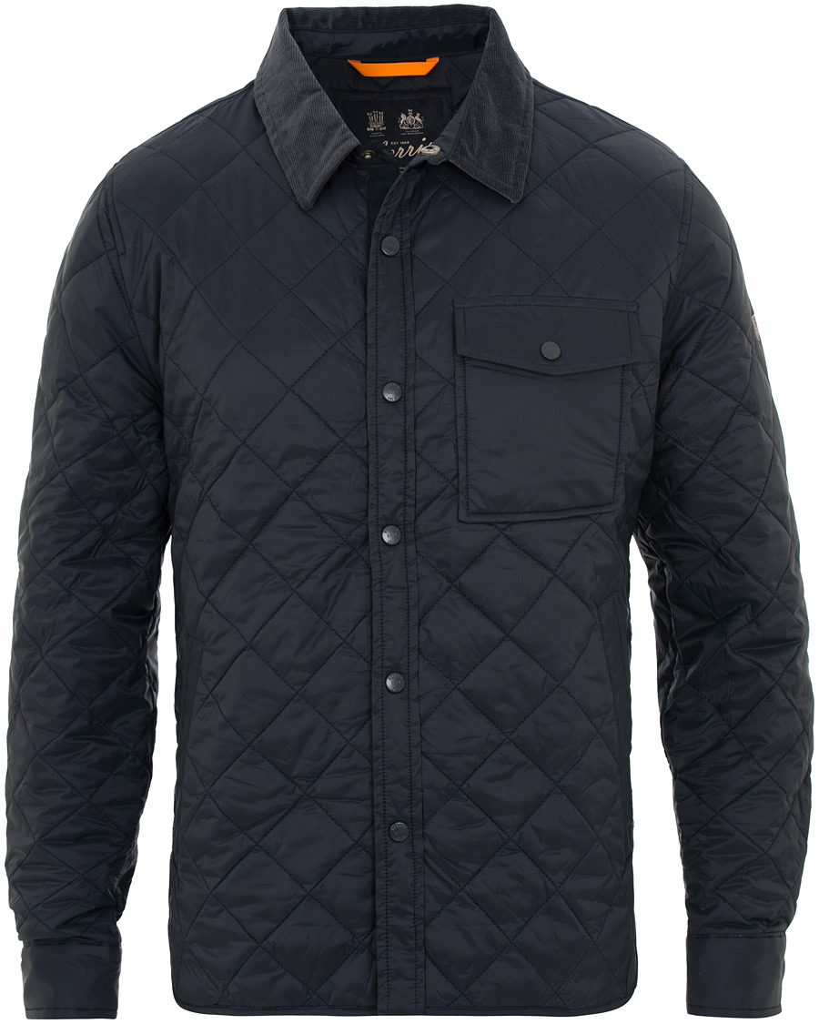 Herre | Jakker | Morris | Grant Shirt Jacket Navy