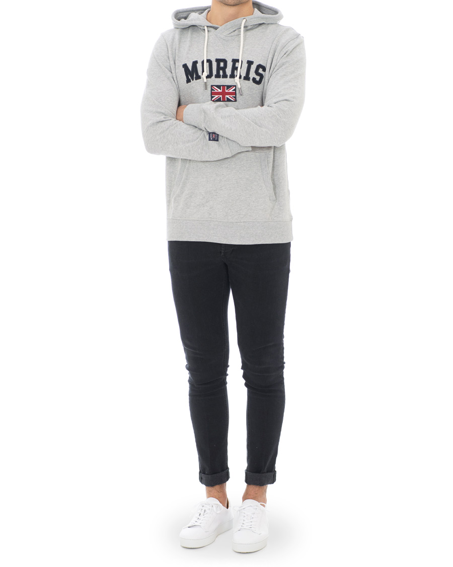 Herre | Gensere | Morris | Brown Hoodie Grey