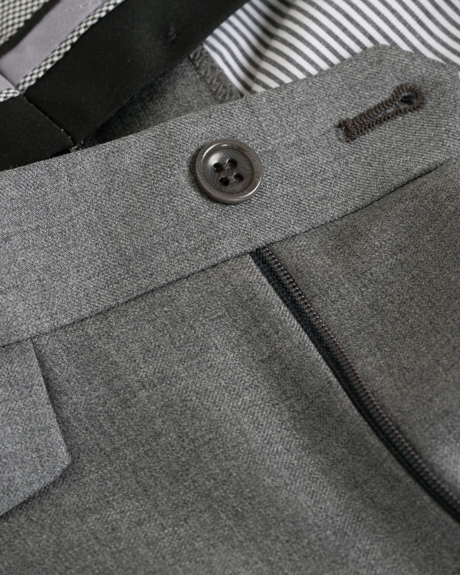 Herre | Bukser | Morris Heritage | Jason Plain Trousers Grey