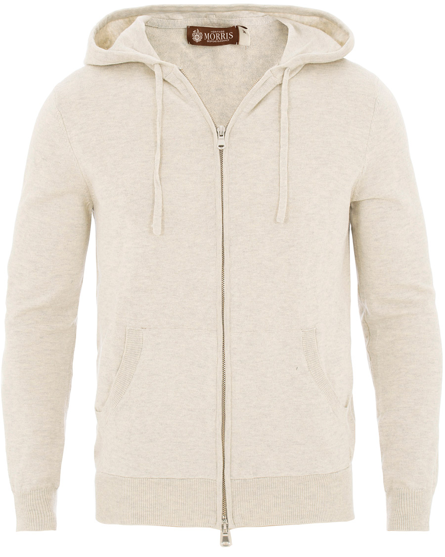 Herre | Gensere | Morris Heritage | Full Zip Hoodie Grey