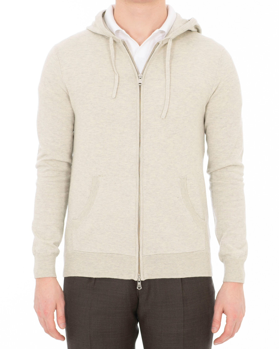 Herre | Gensere | Morris Heritage | Full Zip Hoodie Grey