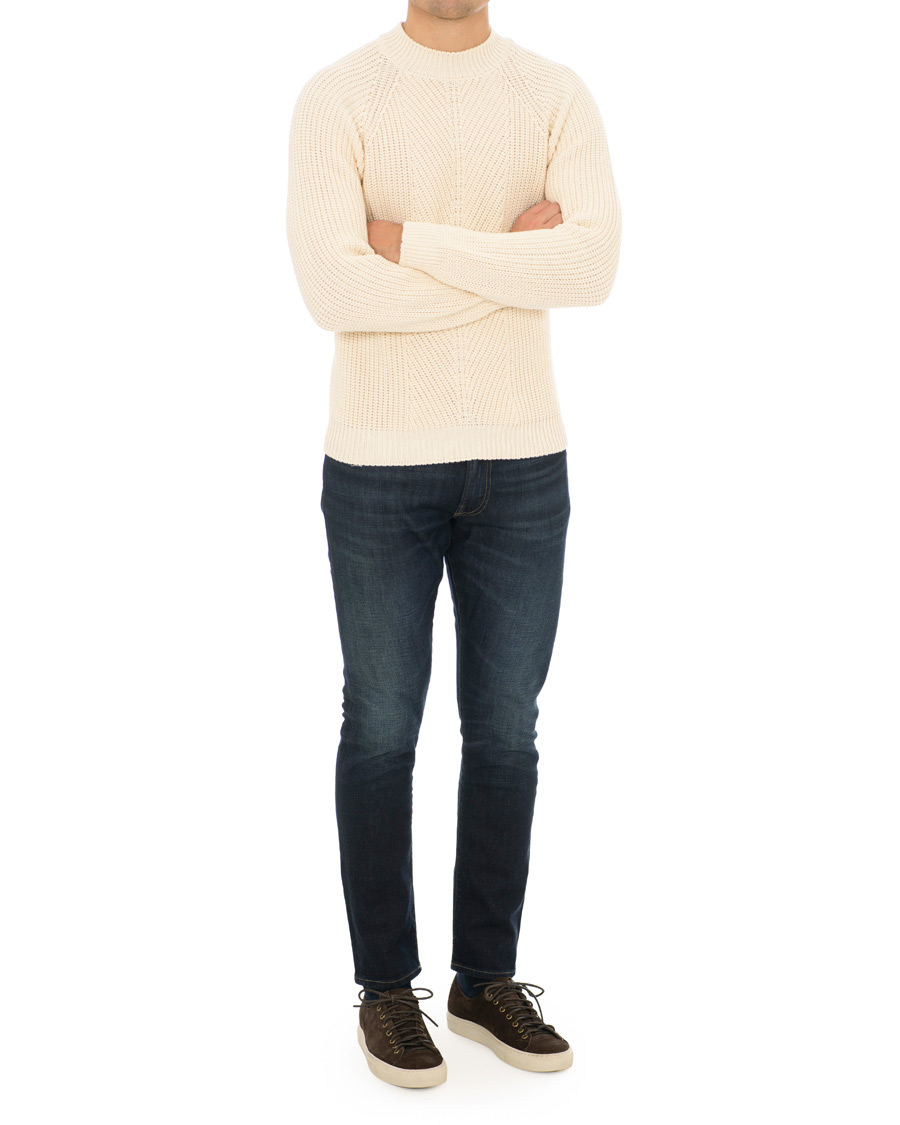Herre | Gensere | A.P.C. | Shinji Fisherman Knit Off White