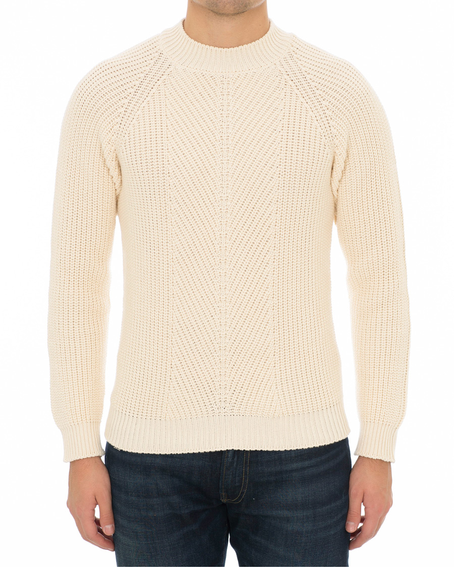 Herre | Gensere | A.P.C. | Shinji Fisherman Knit Off White