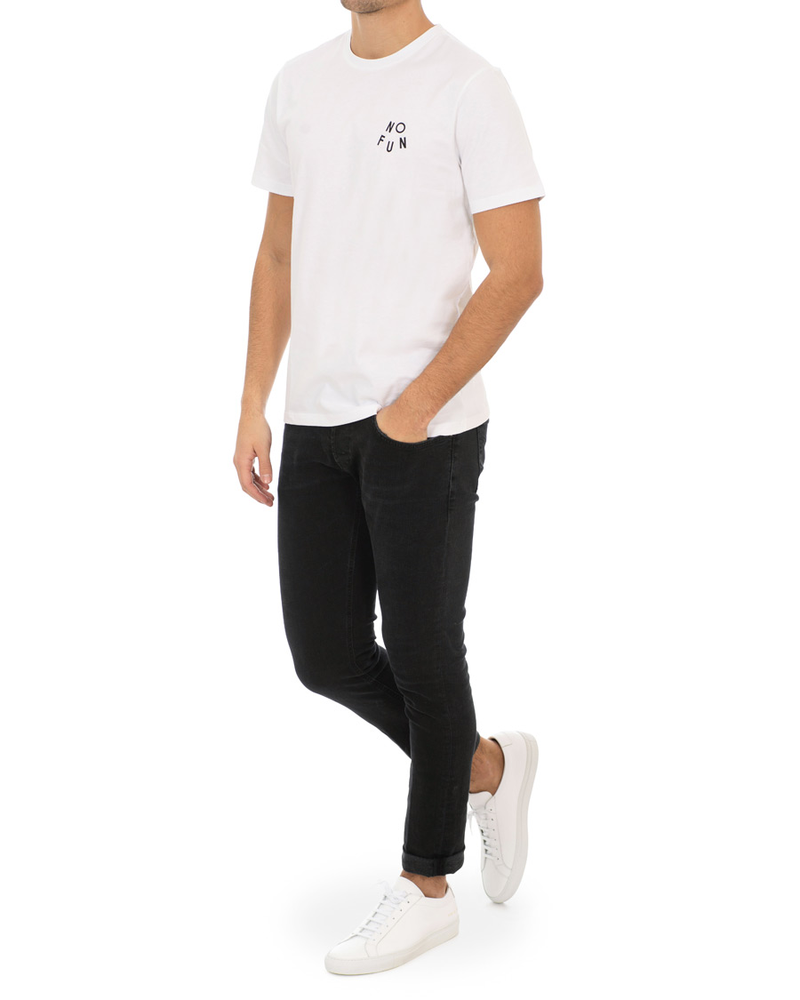 Herre | T-Shirts | A.P.C. | No Fun T-shirt White