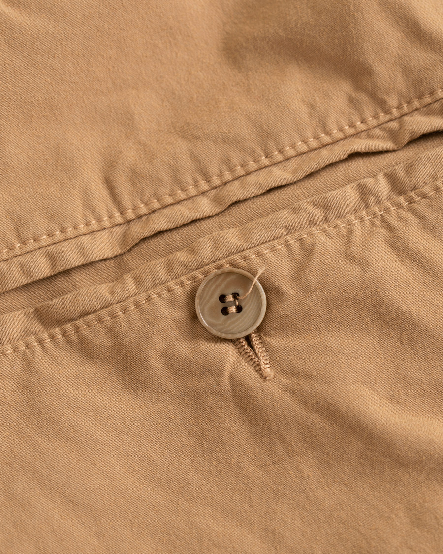 Herre | Bukser | Barena | Arenga Cotton Drawstring Trousers Khaki