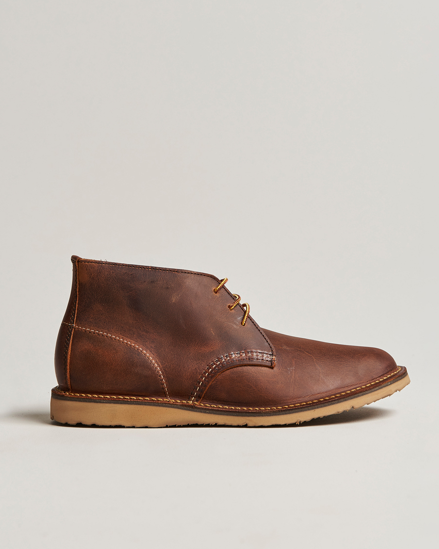Herre | Støvler | Red Wing Shoes | Weekender Chukka Copper Rough/Tough Leather