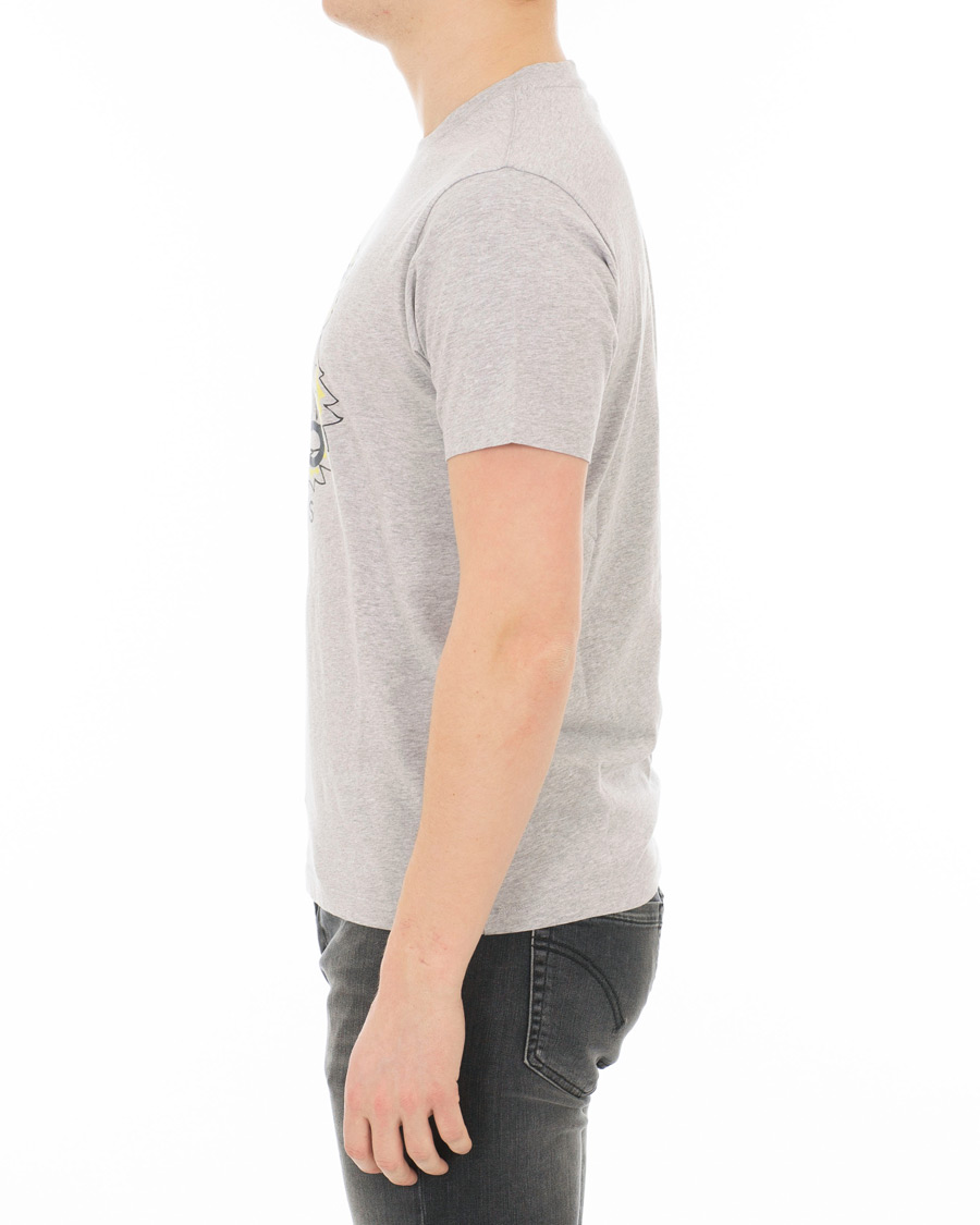 Herre | T-Shirts | KENZO | Tiger T-shirt Grey Melange