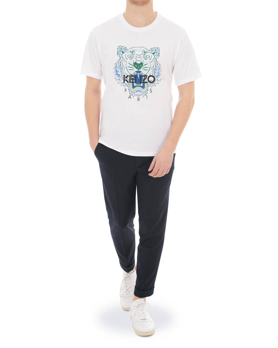 Herre | T-Shirts | KENZO | Tiger T-shirt White