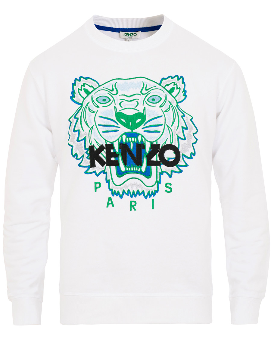Herre | Gensere | KENZO | Tiger Classic Sweatshirt White
