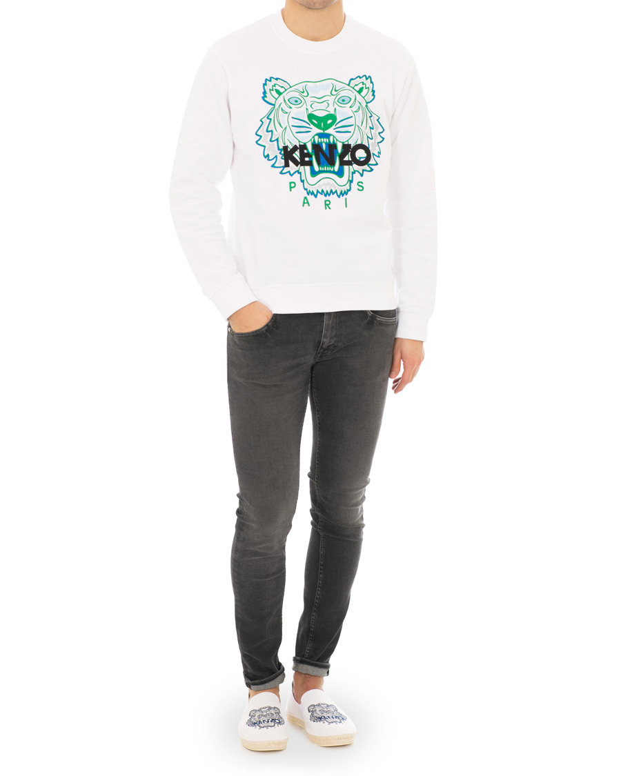 Herre | Gensere | KENZO | Tiger Classic Sweatshirt White