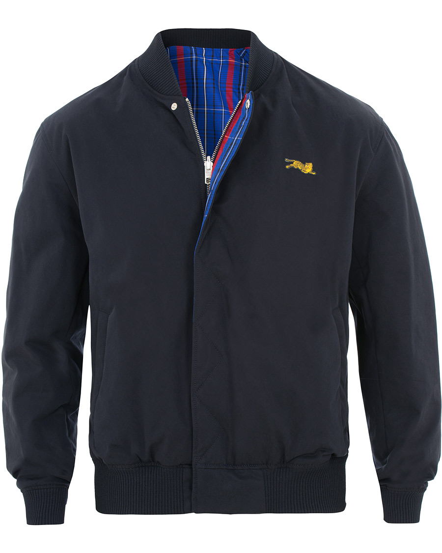 Herre | Jakker | KENZO | Reversible Tiger Crest Bomber Jacket Navy/Multi Blue
