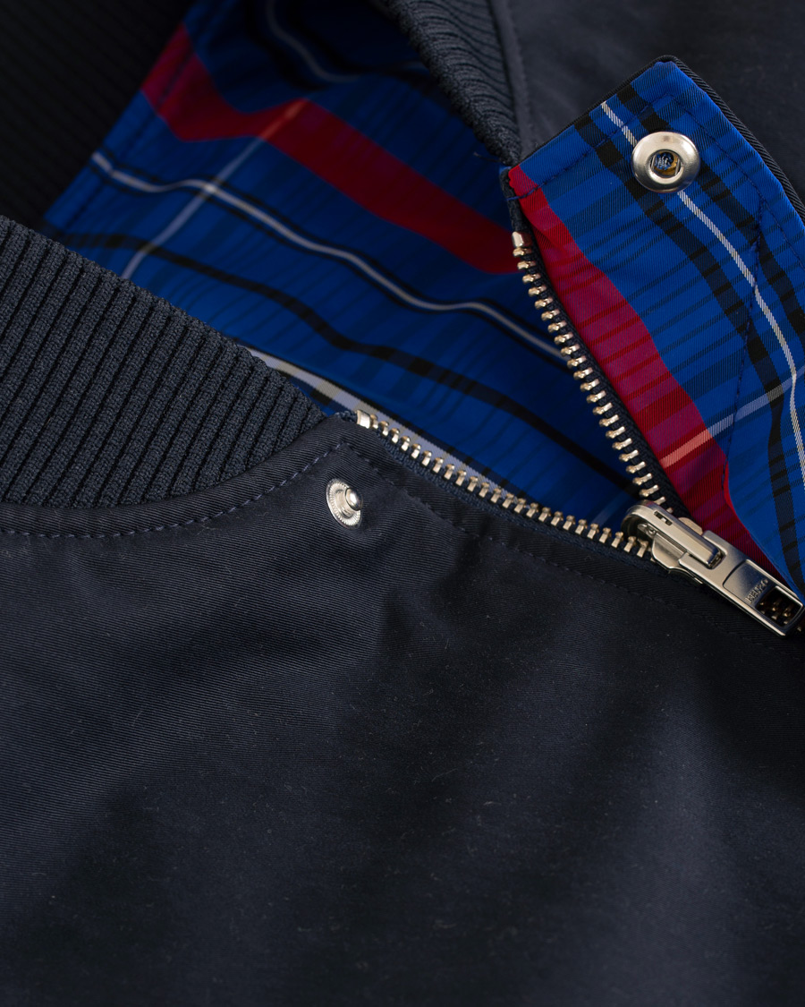 Herre | Jakker | KENZO | Reversible Tiger Crest Bomber Jacket Navy/Multi Blue