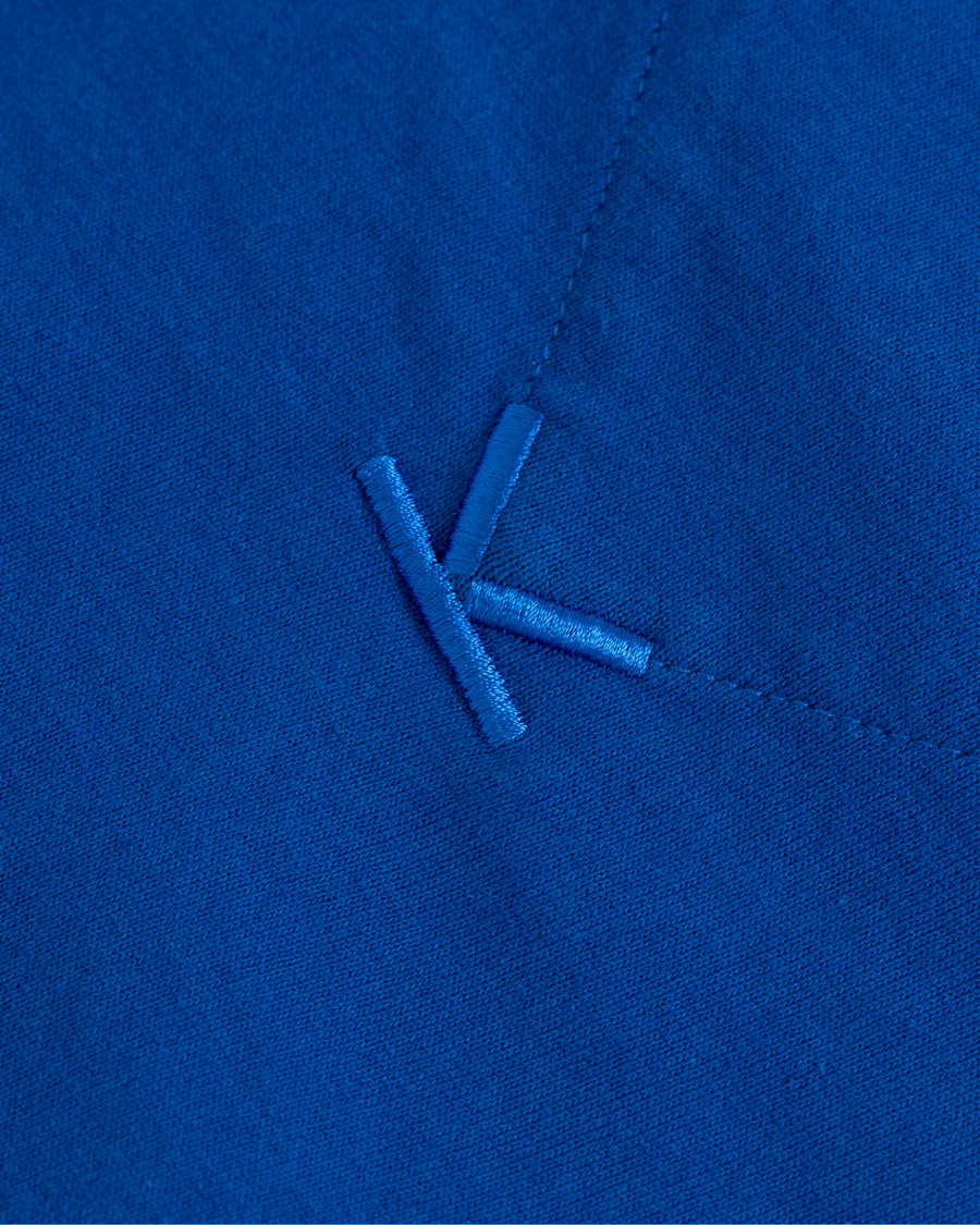 Herre | T-Shirts | KENZO | Rose Crest T-shirt Blue