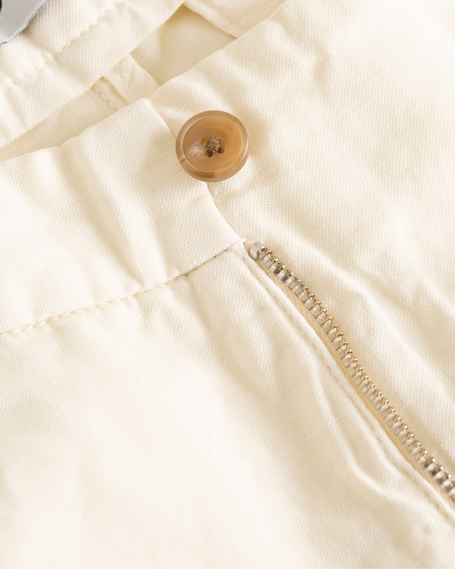 Herre | Bukser | NN07 | Karl Cotton/Linen Trousers Off White