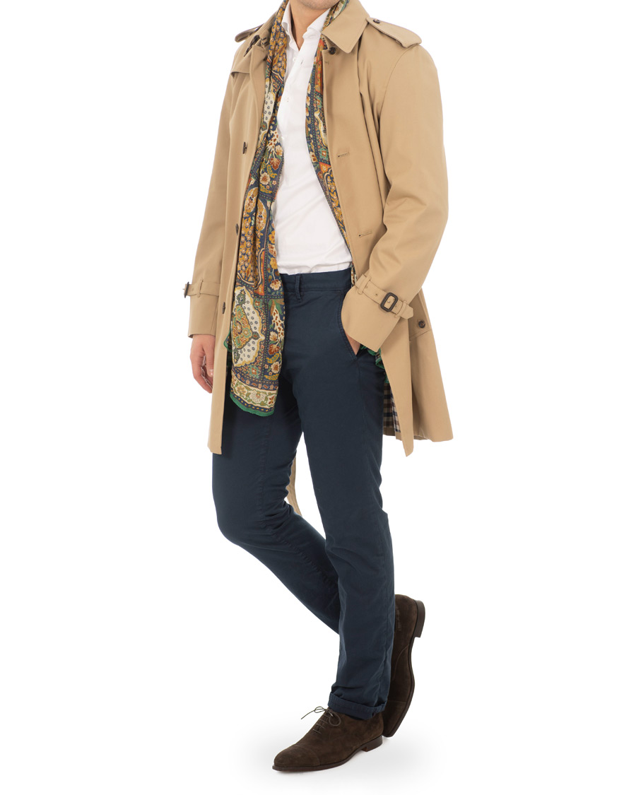 Herre | Jakker | Aquascutum | Corby Single Breasted Trenchcoat Camel