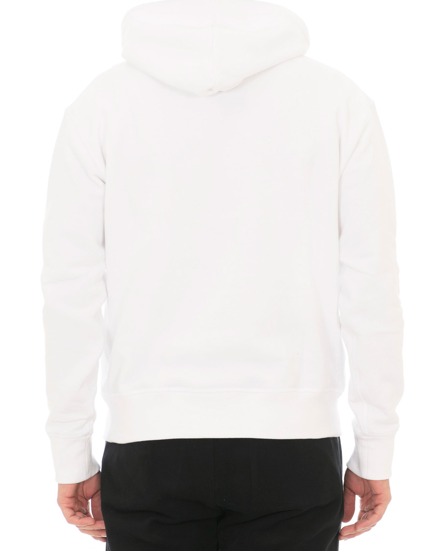 Herre | Gensere | Ralph Lauren Purple Label | Standing Horse Hoodie Optic White