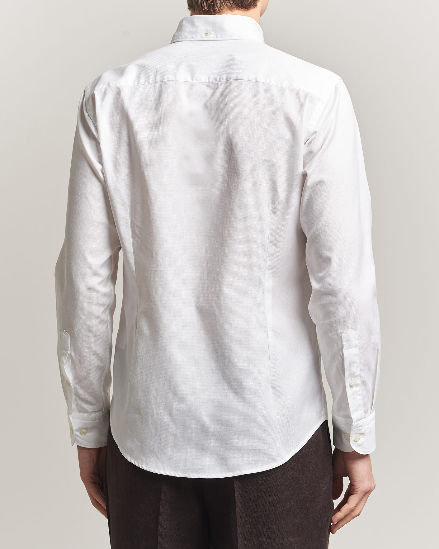 Herre | Skjorter | Eton | Slim Fit Royal Oxford Button Down White