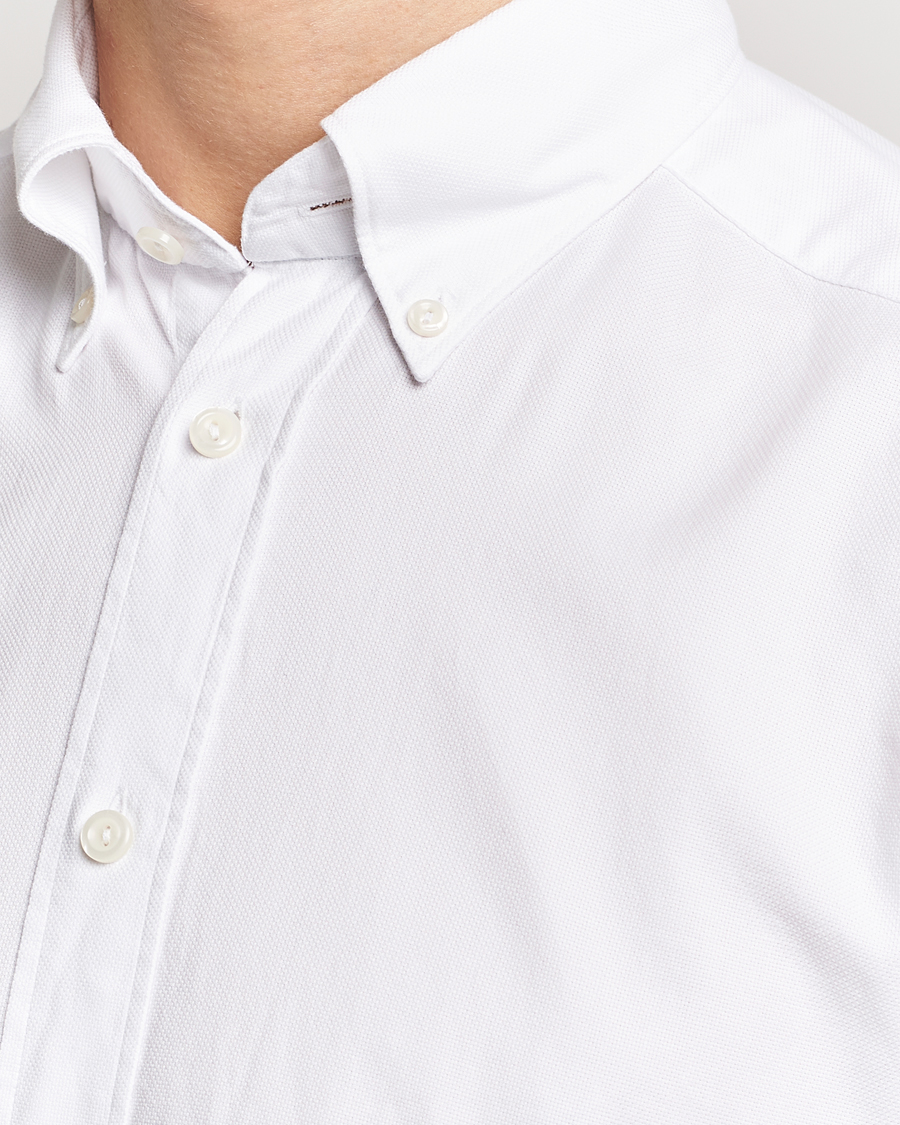 Herre | Skjorter | Eton | Slim Fit Royal Oxford Button Down White