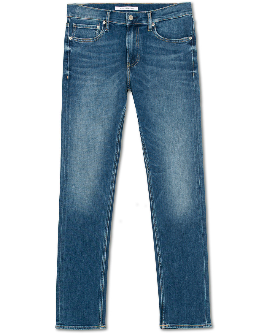 Herre | Jeans | Calvin Klein Jeans | 026 Slim Fit Jeans Blue