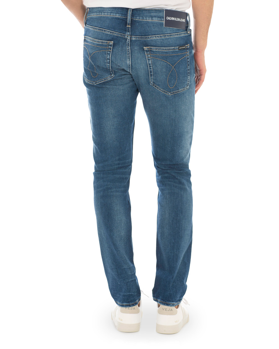 Herre | Jeans | Calvin Klein Jeans | 026 Slim Fit Jeans Blue