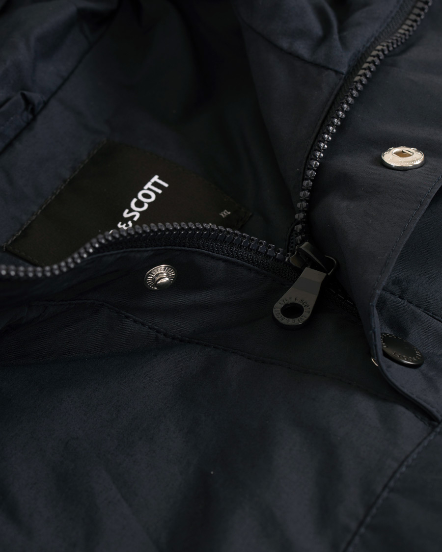 Herre | Jakker | Lyle & Scott | Pullover Anorak Jacket Dark Navy